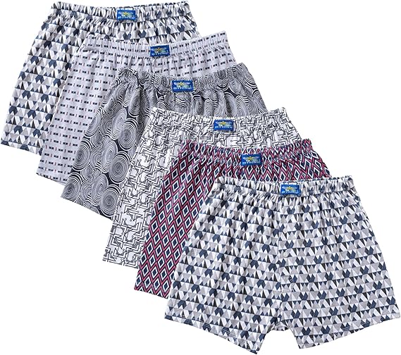 Trendy printed boxer in vibrant colors