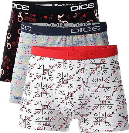 Trendy printed boxer in vibrant colors